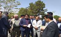 آئین آغاز سال زراعی در شهرستان بردسیر برگزار شد.